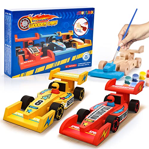 Atoylink 3 Stück Rennauto Bausatz Kinder Holz Auto Bastelset Kinder Auto zum Bemalen und Basteln Holzbastelset Kreativ Spielzeug Geschenk für Kinder Jungen 5 6 7 8 9 10 Jahren Atoylink 3 Stück Rennauto Bausatz Kinder Holz Auto Bastelset Kinder Auto zum Bemalen und Basteln Holzbastelset Kreativ Spielzeug Geschenk für Kinder Jungen 5 6 7 8 9 10 Jahren von Atoylink