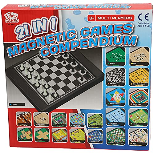 A to Z 8897 21 in 1 Family Games Compendium Comendium, versch von Atoz