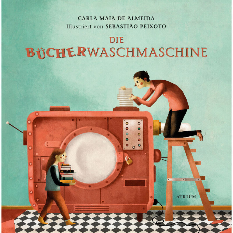 Die Bücherwaschmaschine von Atrium Verlag