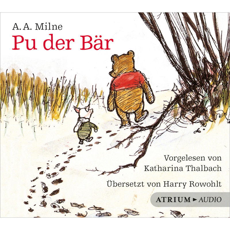Pu der Bär - Hörbuch,5 Audio-CDs von Atrium Verlag