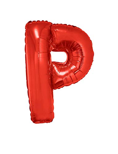 Atrumpa Folienballon rot Buchstabe 102 cm/Auswahl (P) von Atrumpa