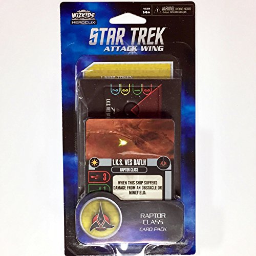 Star Trek Attack Wing: Klingon Raptor Class Card Pack Wave 1 - English von WizKids