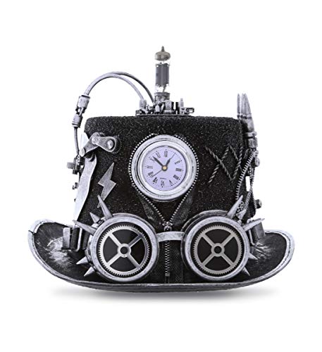 Attitude Studio Steampunk Brille Zeitreise Trip Hut Kostüm Fancy Silber von Attitude Studio