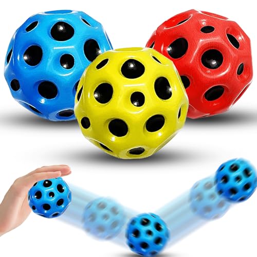 Atuoxing 3 Stück Ball Hohe Springender Gummiball Atuoxing 3 Stück Ball Hohe Springender Gummiball von Atuoxing