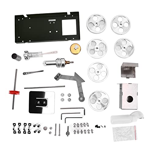 Atyhao Dampfmaschinenbausatz, Experimentieren & Forschen Spielzeug Stirling-Automotormodell Robust, langlebig für Physik, mechanisches Lernen für Klassenzimmer-Demonstrationen Atyhao Dampfmaschinenbausatz, Experimentieren & Forschen Spielzeug Stirling-Automotormodell Robust, langlebig für Physik, mechanisches Lernen für Klassenzimmer-Demonstrationen von Atyhao