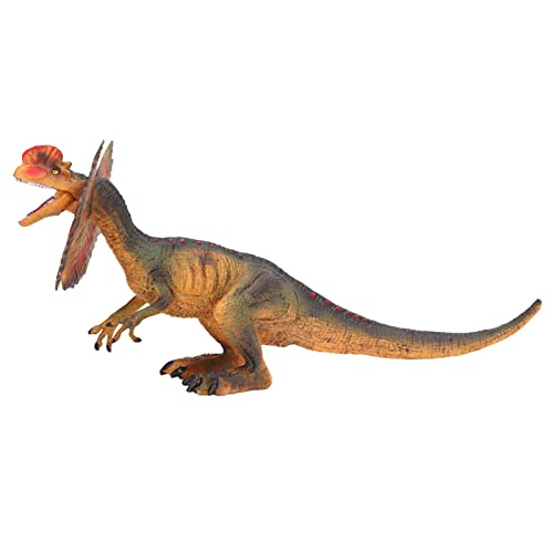 Atyhao Dilophosaurus-Modell, PVC-Kunststoff-Sammlung, Geburtstagsgeschenk, Dinosaurier-Figur, Realistische Dekoration für Familientreffen von Atyhao