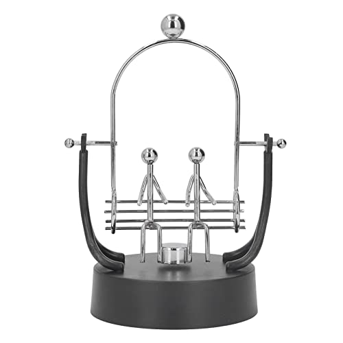 Atyhao Elektromagnetisches Schaukel-Ornament, Metall-Feinpolieren, Magnetische Steuerung, Paar, Schaukel, Perpetuum-Motion-Schreibtischspielzeug von Atyhao