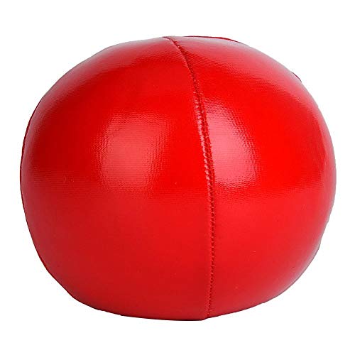 Atyhao Jonglier bälle, 3Pcs 2.5in Soft PU Jonglierbälle Clown Jonglierball Set für Kinder Erwachsene Anfänger Profis[rot] Jongliersets von Atyhao