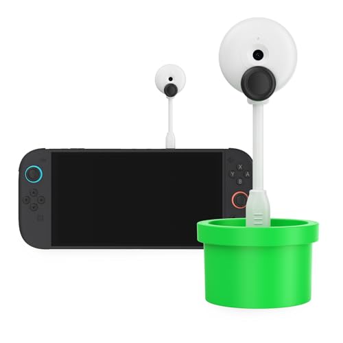 Pflanzen Kamera für Nintendo Switch 2 Konsole 2025, 720P HD Videokamera mit USB C Kabel und Sichtschutz-Schiebeobjektiv-Abdeckung, Zubehör für Switch 2 Pflanzen Kamera für Nintendo Switch 2 Konsole 2025, 720P HD Videokamera mit USB C Kabel und Sichtschutz-Schiebeobjektiv-Abdeckung, Zubehör für Switch 2 von Auarte
