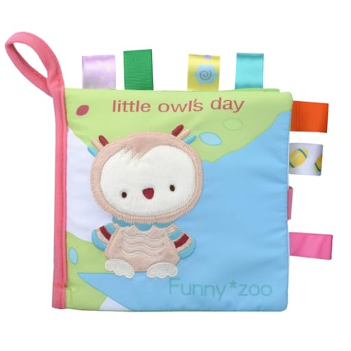 Aublinto Baby Spielzeug Kontrastbuch Baby Doppelseitig Baby Stoffbuch, Soft Bilderbuch aus Stoff Klingendes Wahrnehmungs-Lernspielzeug Geschenke für Jungen Mädchen -Tierstil Aublinto Baby Spielzeug Kontrastbuch Baby Doppelseitig Baby Stoffbuch, Soft Bilderbuch aus Stoff Klingendes Wahrnehmungs-Lernspielzeug Geschenke für Jungen Mädchen -Tierstil von Aublinto