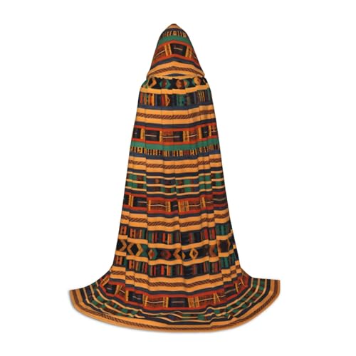Afrikanischer Webdruck, Unisex, Kapuzenumhang, verschiedene Anlässe, Halloween, Cosplay, Karneval, bequem, stilvoll Afrikanischer Webdruck, Unisex, Kapuzenumhang, verschiedene Anlässe, Halloween, Cosplay, Karneval, bequem, stilvoll von Aubnva