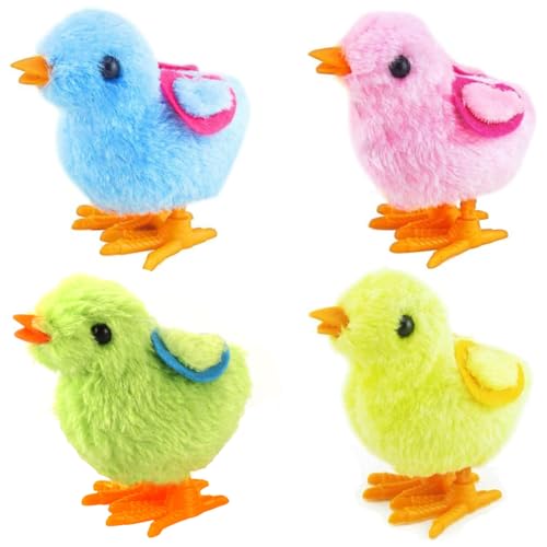 Audaisyly - Plüschtiere für Kinder, 4 Stück Innovatives Springspielzeug für Ostereier, Ostereiersuche, Geburtstagsgeschenk Audaisyly - Plüschtiere für Kinder, 4 Stück Innovatives Springspielzeug für Ostereier, Ostereiersuche, Geburtstagsgeschenk von Audaisyly