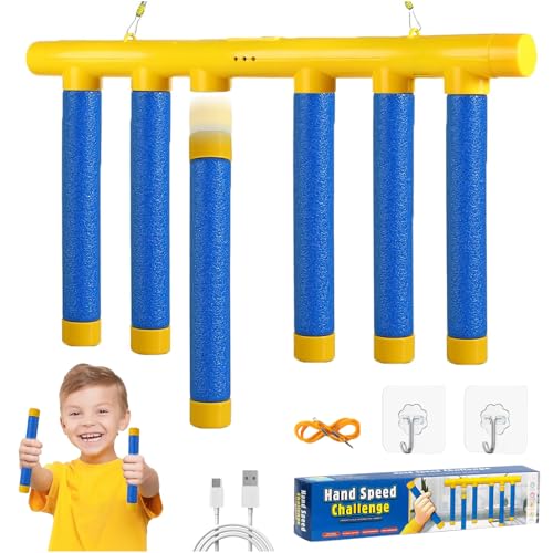 Audasi Fangen Sie den Stick Spiel Training Spielzeug Indoor Interaktive Reaktionen Trainingsspiel Hand-Auge Koordination Fallende Stöcke Fangen Spiel Geschenk für Kinder Erwachsene Weihnachten Audasi Fangen Sie den Stick Spiel Training Spielzeug Indoor Interaktive Reaktionen Trainingsspiel Hand-Auge Koordination Fallende Stöcke Fangen Spiel Geschenk für Kinder Erwachsene Weihnachten von Audasi