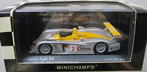 400021392 Minichamps Infineon Audi R8 Sebring 12hrs. 2002 Winners Capello/Herbert/Pescatori 1:43 von Audi