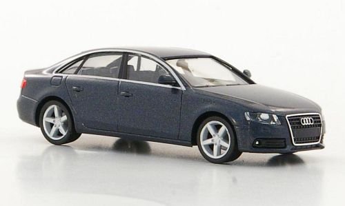 Audi A4, met.-dkl.-grau, Modellauto, Fertigmodell, Herpa 1:87 von Audi