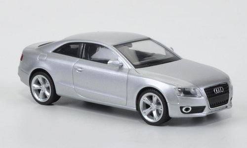Audi A5, silber, Modellauto, Fertigmodell, Herpa 1:87 von Audi
