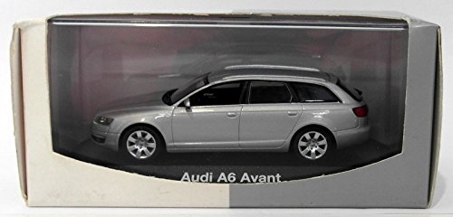Audi A6 Avant (C6), silber , 2004, Modellauto, Fertigmodell, Minichamps 1:43 von Audi