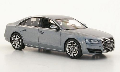 Audi A8 (D4), met.-grau, Modellauto, Fertigmodell, Kyosho 1:43 von Audi