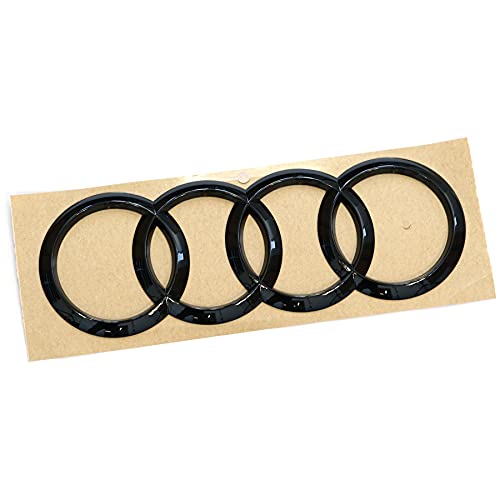 Audi Original Ringe Schwarz Heckklappe A3 S3 Sportback von Audi