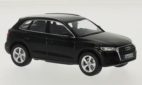 Audi Q5, schwarz, 2016, Modellauto, Fertigmodell, I-iScale 1:43 von Audi