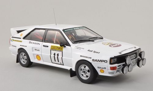 Audi Quattro A2 , No.11,Sampo, Rally Finnland, 1983, Modellauto, Fertigmodell, Sun Star 1:18 Audi Quattro A2 , No.11,Sampo, Rally Finnland, 1983, Modellauto, Fertigmodell, Sun Star 1:18 von Audi