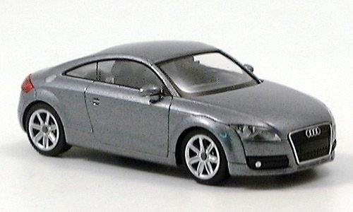 Audi TT Coupe, met.-grau , 2006, Modellauto, Fertigmodell, Wiking 1:87 von Audi
