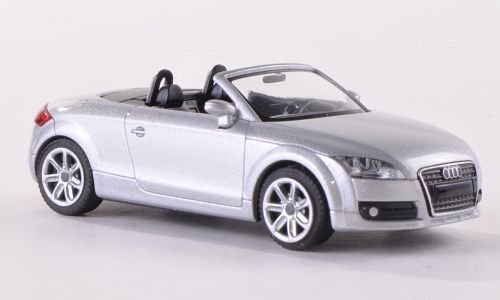 Audi TT Roadster (8J), silber , 2007, Modellauto, Fertigmodell, Wiking 1:87 von Audi