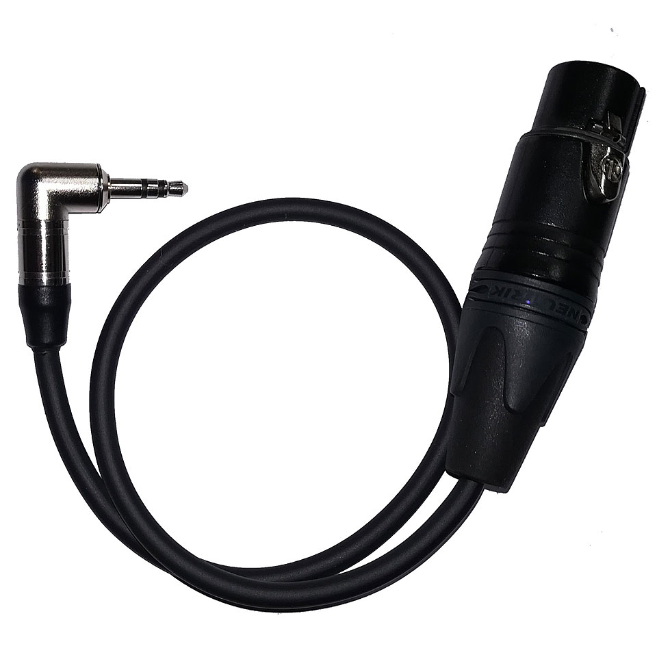 AudioTeknik Cam 0,3 m black Mikrofonkabel AudioTeknik Cam 0,3 m black Mikrofonkabel von AudioTeknik