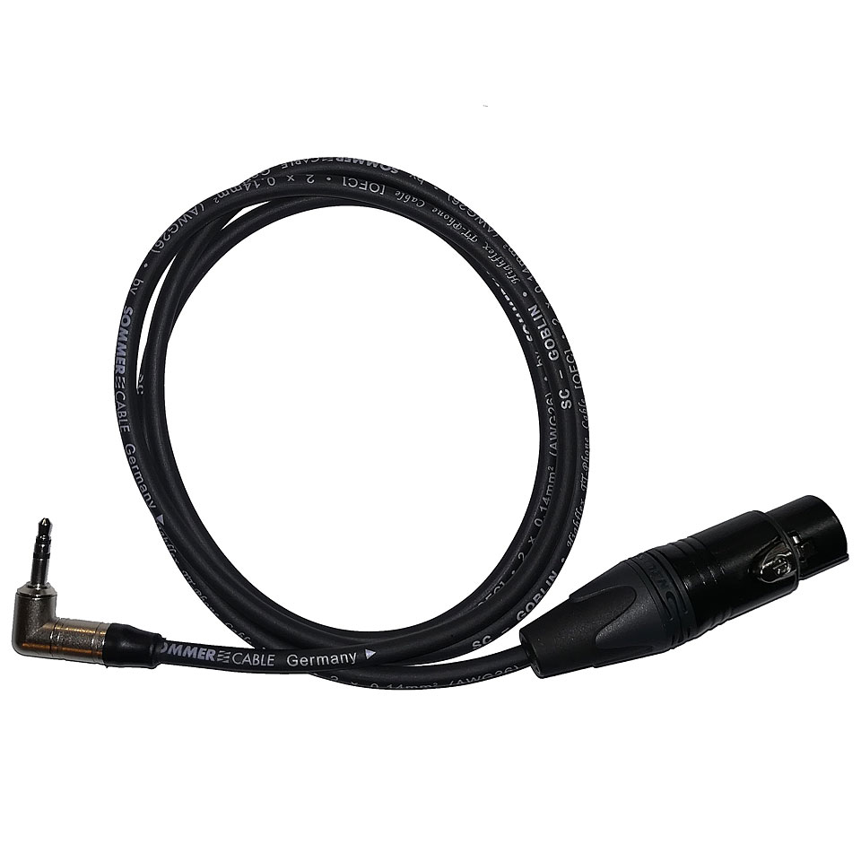 AudioTeknik Cam 1 m black Mikrofonkabel AudioTeknik Cam 1 m black Mikrofonkabel von AudioTeknik