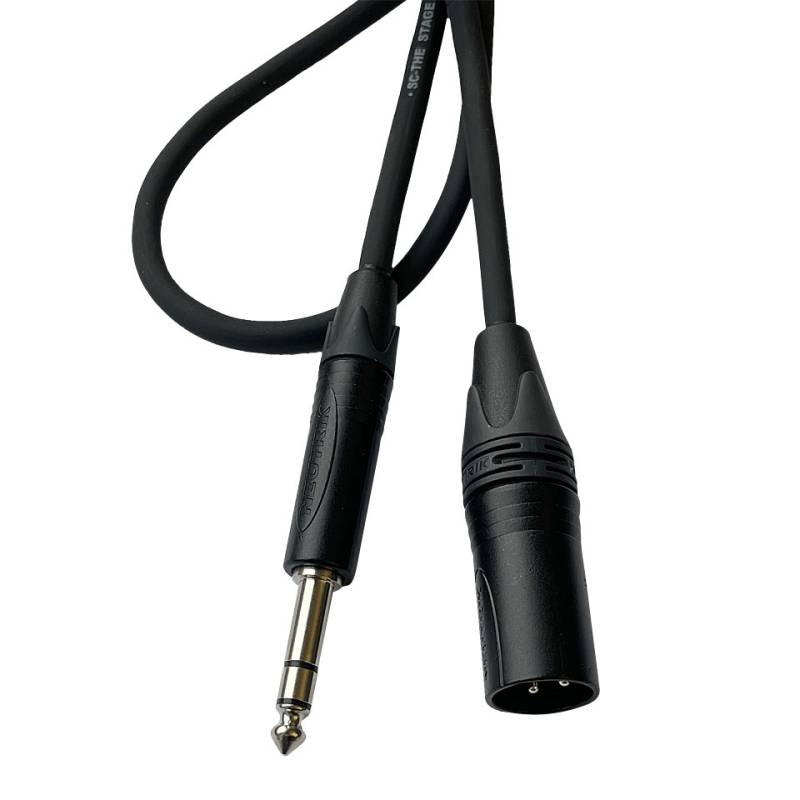 AudioTeknik GSM 1,0 m black Audiokabel von AudioTeknik