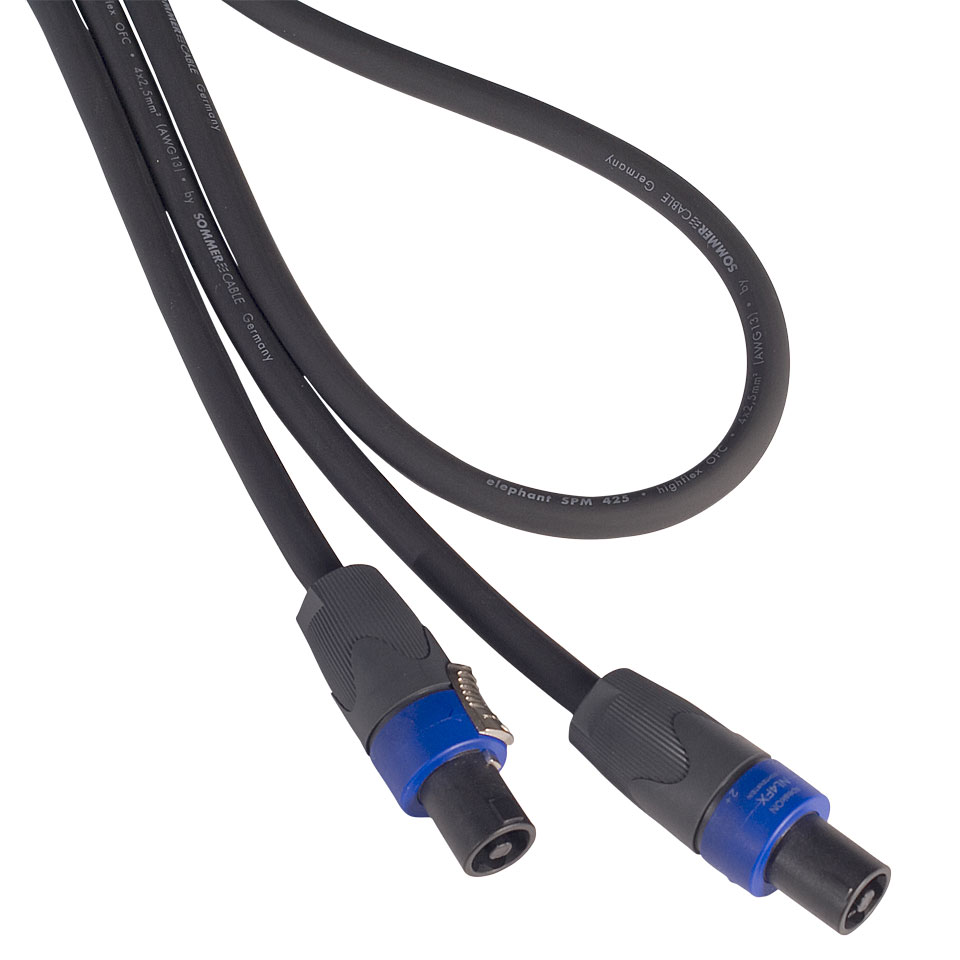 AudioTeknik NL4 speakON Cable 2 m 2,5mm² Lautsprecherkabel von AudioTeknik
