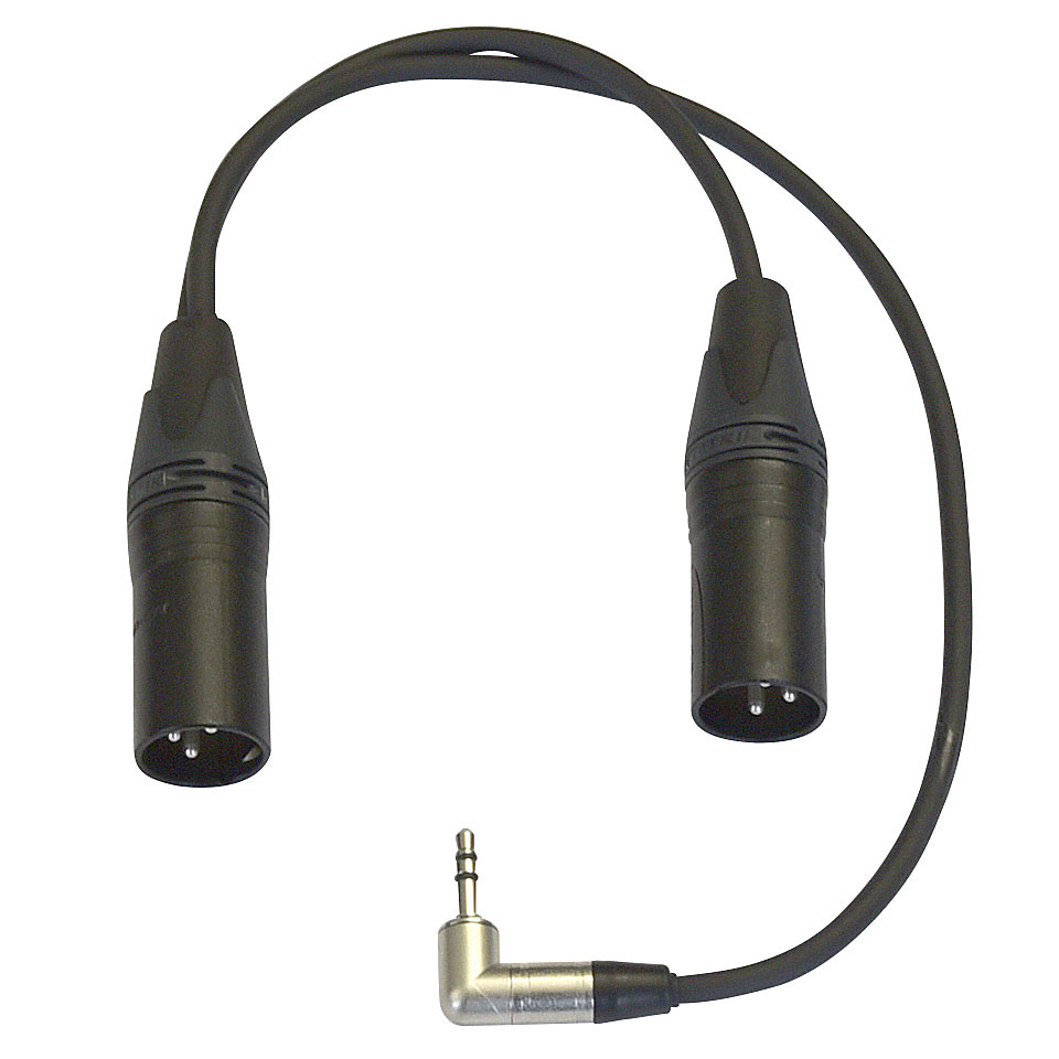 AudioTeknik Pro 1-2 KL/XM 30 cm Y-Kabel AudioTeknik Pro 1-2 KL/XM 30 cm Y-Kabel von AudioTeknik