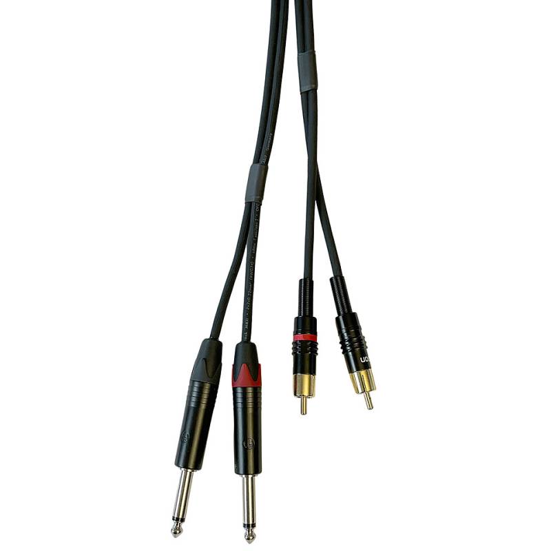 AudioTeknik RCA > TS 1 m Audiokabel von AudioTeknik