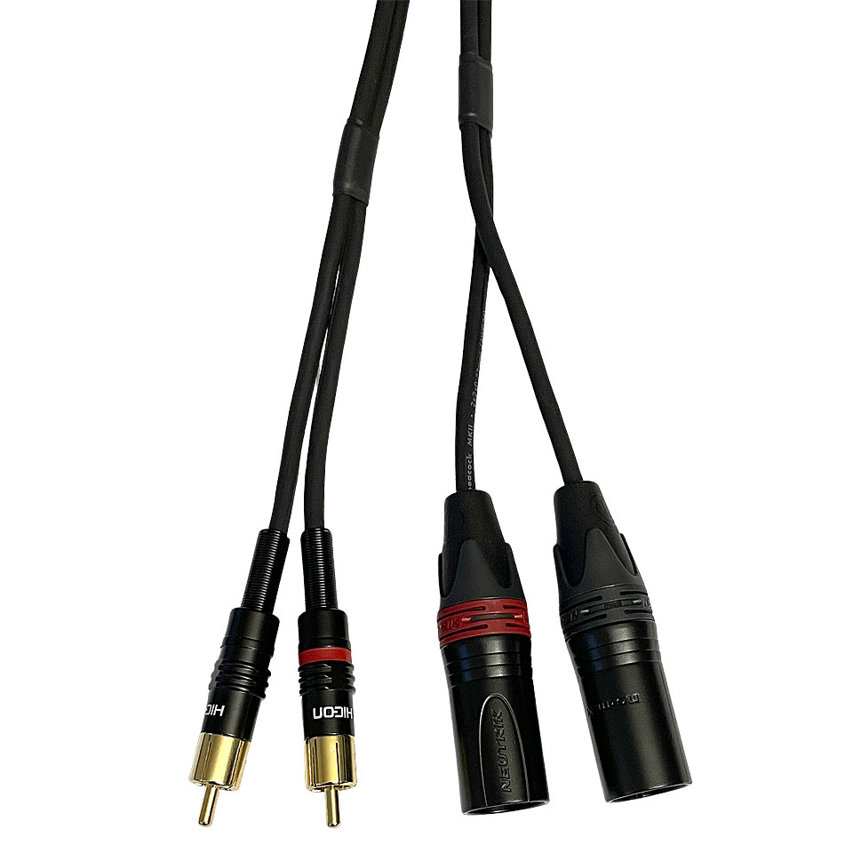 AudioTeknik RCA > XLRm 1,5 m Audiokabel von AudioTeknik