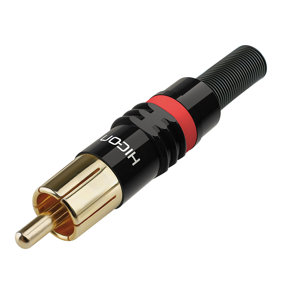 Hicon HI-CM03-RED Cinch Stecker Hicon HI-CM03-RED Cinch Stecker von Hicon