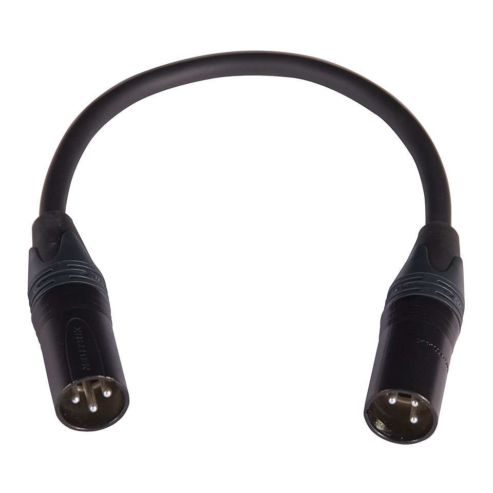 AudioTeknik XMM 0,2 m black Adapter/Kupplung von AudioTeknik
