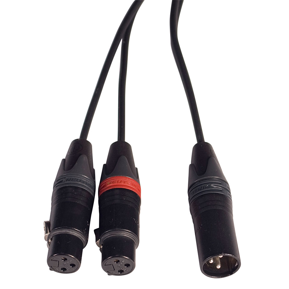 AudioTeknik YIEM xlr 1,5 m black Y-Kabel von AudioTeknik