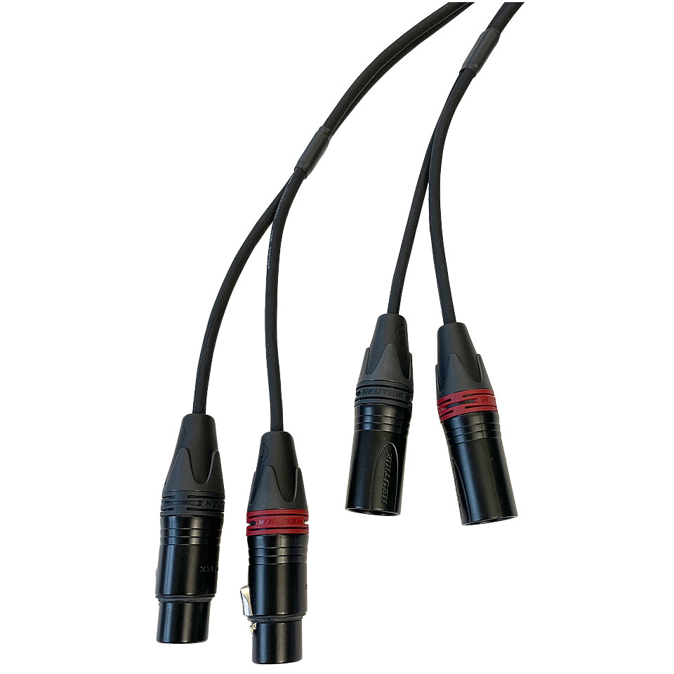 AudioTeknik dual XLRf > XLRm 1 m Audiokabel von AudioTeknik