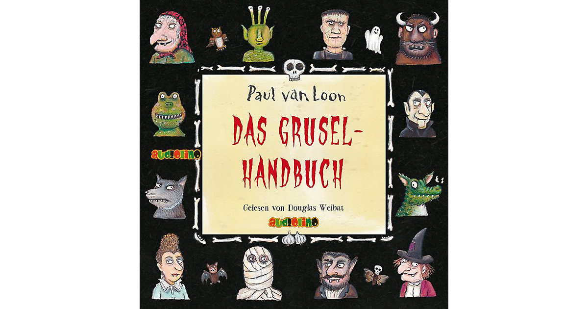 Das Gruselhandbuch, 2 Audio-CDs Hörbuch Das Gruselhandbuch, 2 Audio-CDs Hörbuch von Audiolino Verlag