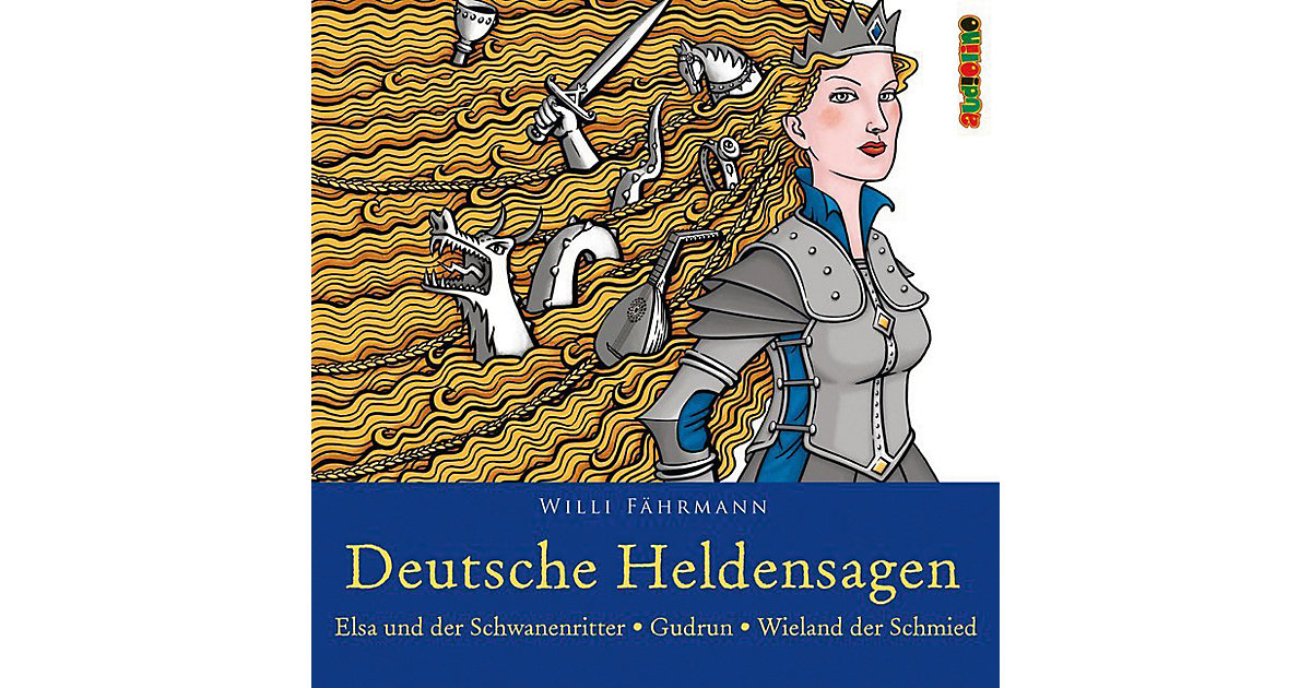 Deutsche Heldensagen 2, 2 Audio-CDs Hörbuch Deutsche Heldensagen 2, 2 Audio-CDs Hörbuch von Audiolino Verlag