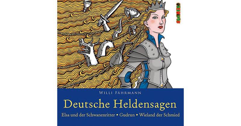 Deutsche Heldensagen 2, 2 Audio-CDs Hörbuch von Audiolino Verlag