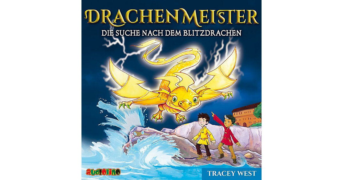 Drachenmeister - Die Suche nach dem Blitzdrachen, 1 Audio-CD Hörbuch Drachenmeister - Die Suche nach dem Blitzdrachen, 1 Audio-CD Hörbuch von Audiolino Verlag