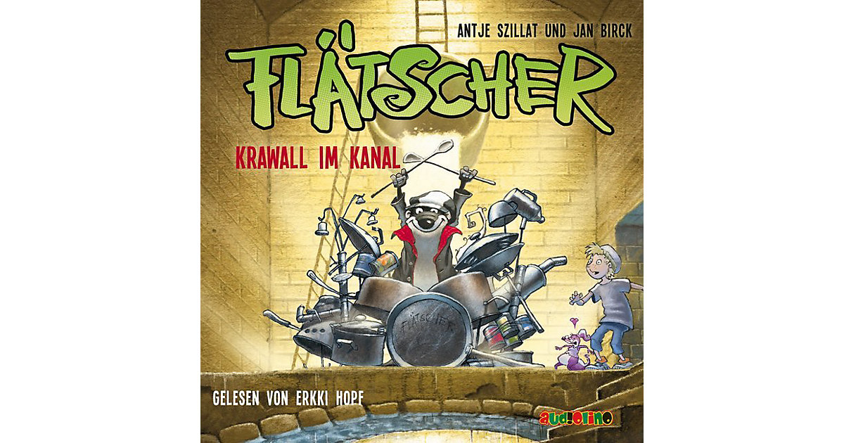 Flätscher: Krawall im Kanal, Audio-CD Hörbuch Flätscher: Krawall im Kanal, Audio-CD Hörbuch von Audiolino Verlag