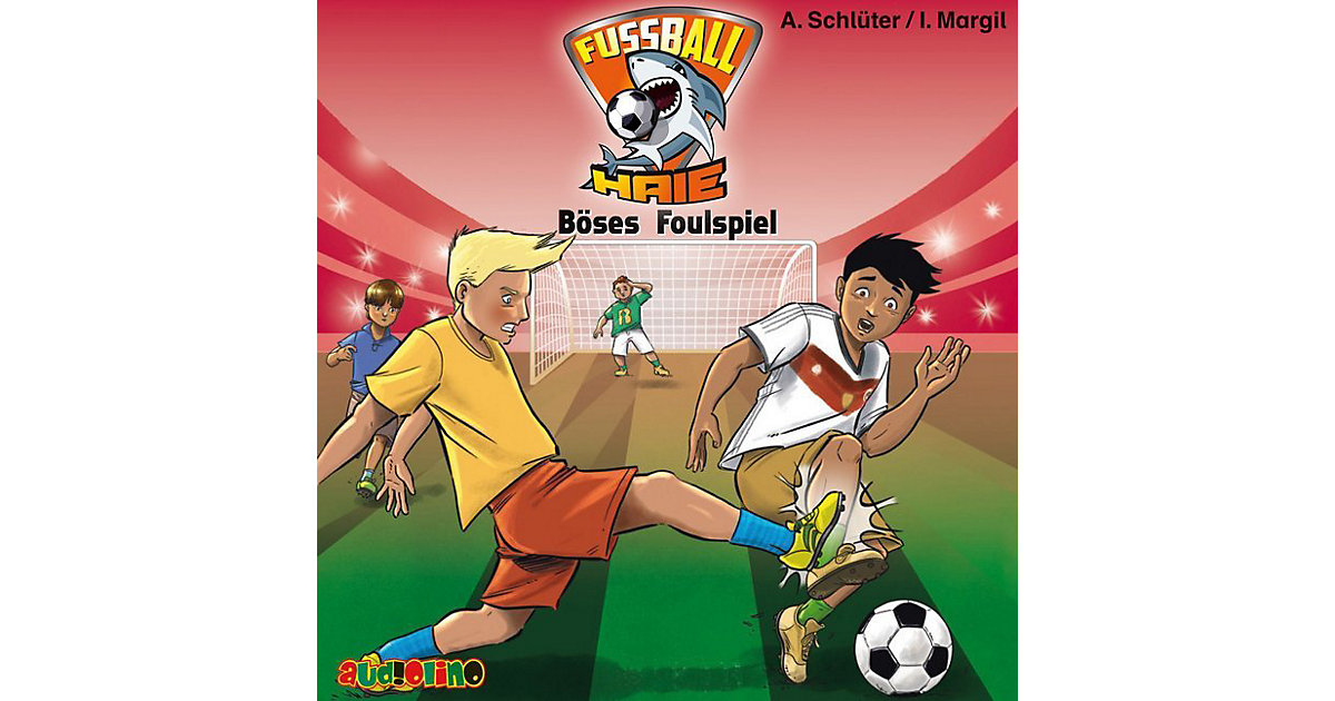 Fußball-Haie: Böses Foulspiel, 1 Audio-CD Hörbuch Fußball-Haie: Böses Foulspiel, 1 Audio-CD Hörbuch von Audiolino Verlag