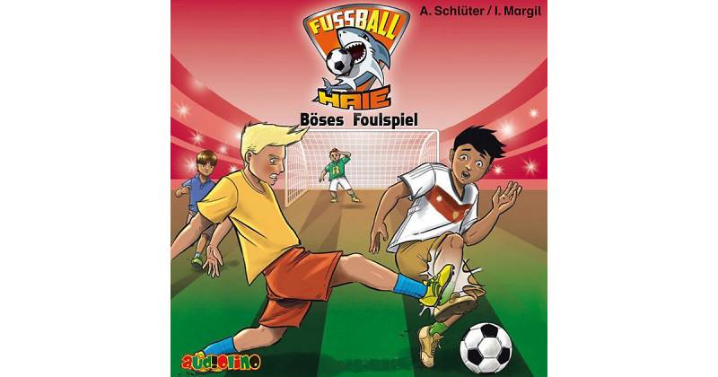 Fußball-Haie: Böses Foulspiel, 1 Audio-CD Hörbuch von Audiolino Verlag