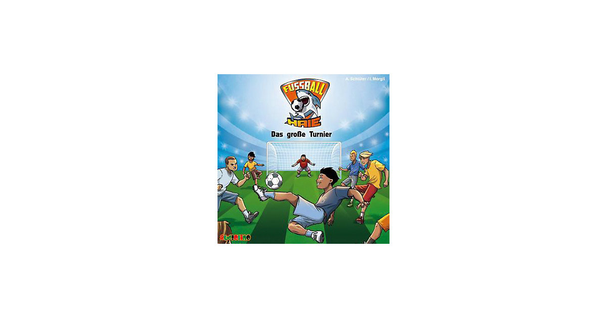Fußball-Haie: Das große Turnier, 1 Audio-CD Hörbuch Fußball-Haie: Das große Turnier, 1 Audio-CD Hörbuch von Audiolino Verlag