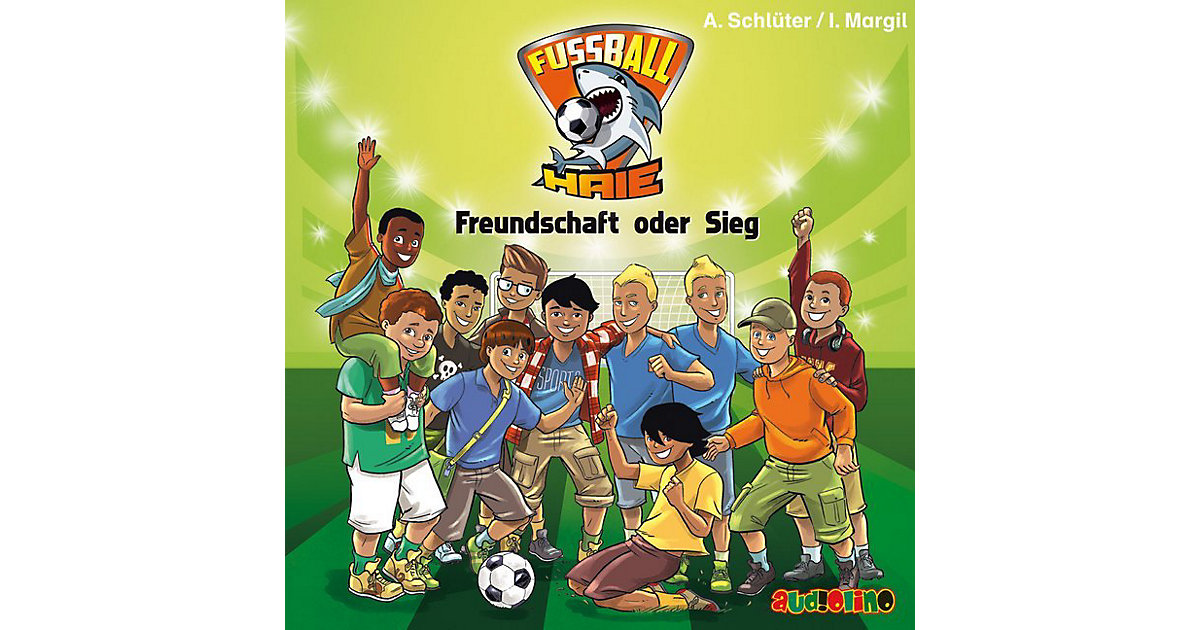 Fußball-Haie: Freundschaft oder Sieg, 1 Audio-CD Hörbuch Fußball-Haie: Freundschaft oder Sieg, 1 Audio-CD Hörbuch von Audiolino Verlag