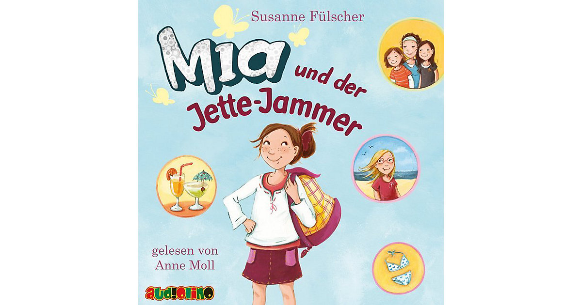 Mia und der Jette-Jammer, 2 Audio-CDs Hörbuch Mia und der Jette-Jammer, 2 Audio-CDs Hörbuch von Audiolino Verlag