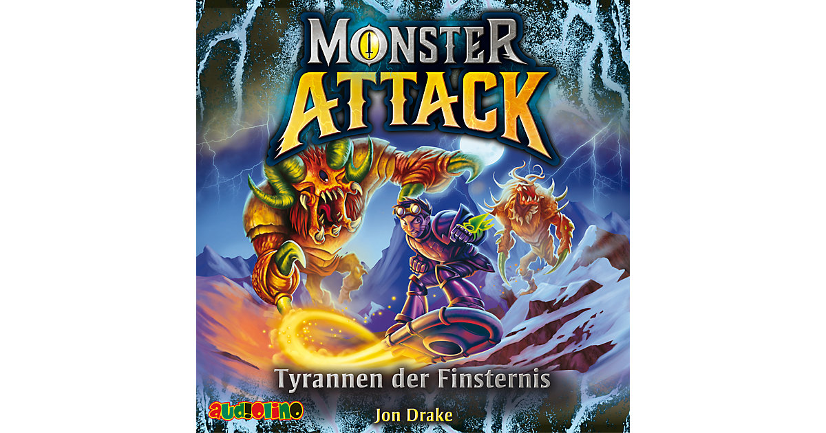 Monster Attack (4), 2 Audio-CD Hörbuch von Audiolino Verlag