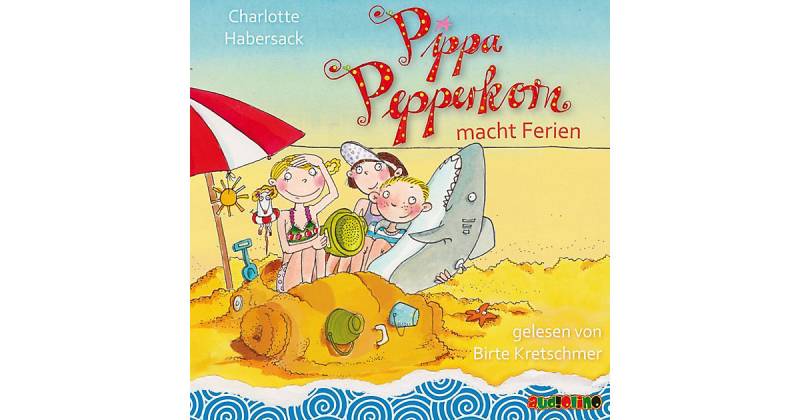 Pippa Pepperkorn macht Ferien, 1 Audio-CD Hörbuch von Audiolino Verlag
